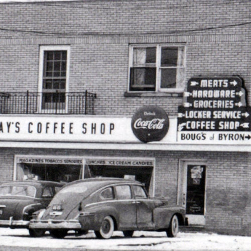 Coffee store in Byron, Ontario